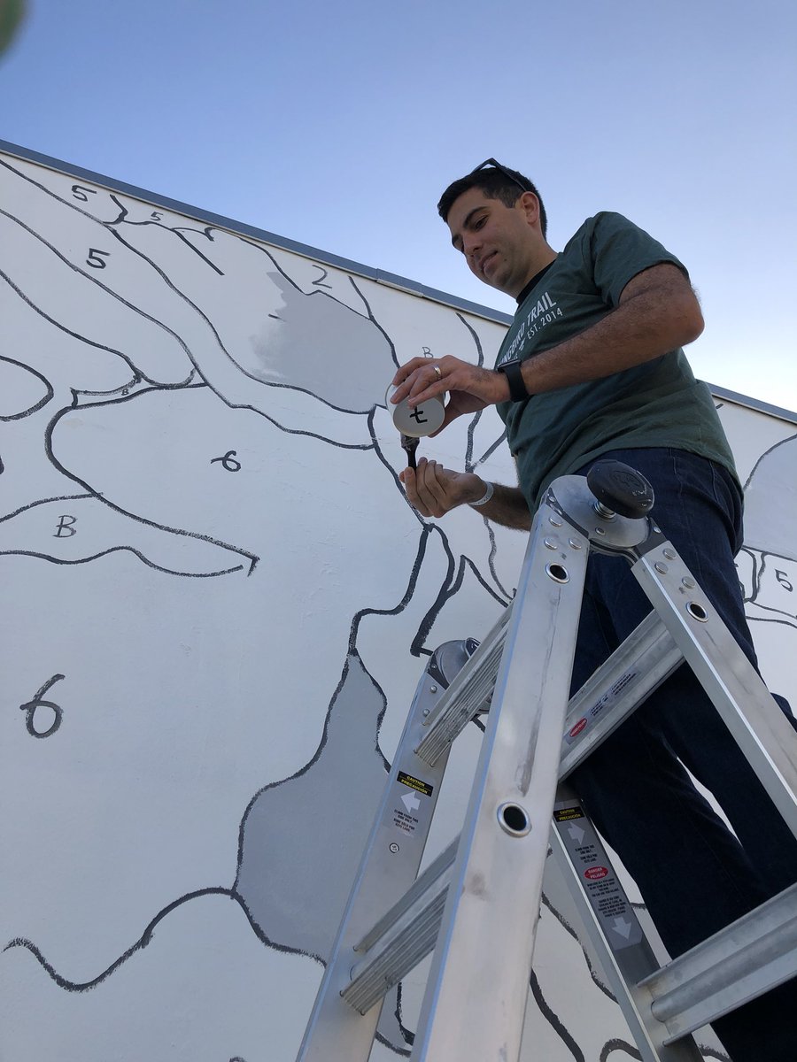 dgbartel's tweet photo. Like his beautiful wife, @_jonschwartz soars to great heights: volunteering with @bbxcapital and @LeadershipFla for @MLKDay @mlkdayofservice mural project at @BrowardVision along @FlaglerVillage #MockingbirdTrail. #MLKDay #MLKDayofService https://t.co/S5LKfXTX7q