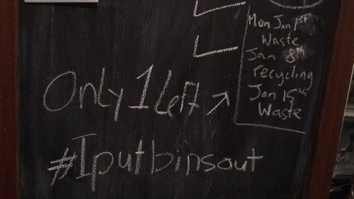 annblake78's tweet photo. The show might be wrapped up but #binwatch https://t.co/SwFBHKxOya’s the last collection before I go home @Gigi_Jen3 Montreal is watching @johanna_nutter @CentaurTheatre @GunaNuaTheatre  #CentaurGOWILD #Wildside2018 #themorningafterthelifebefore https://t.co/cWhXE9n52x