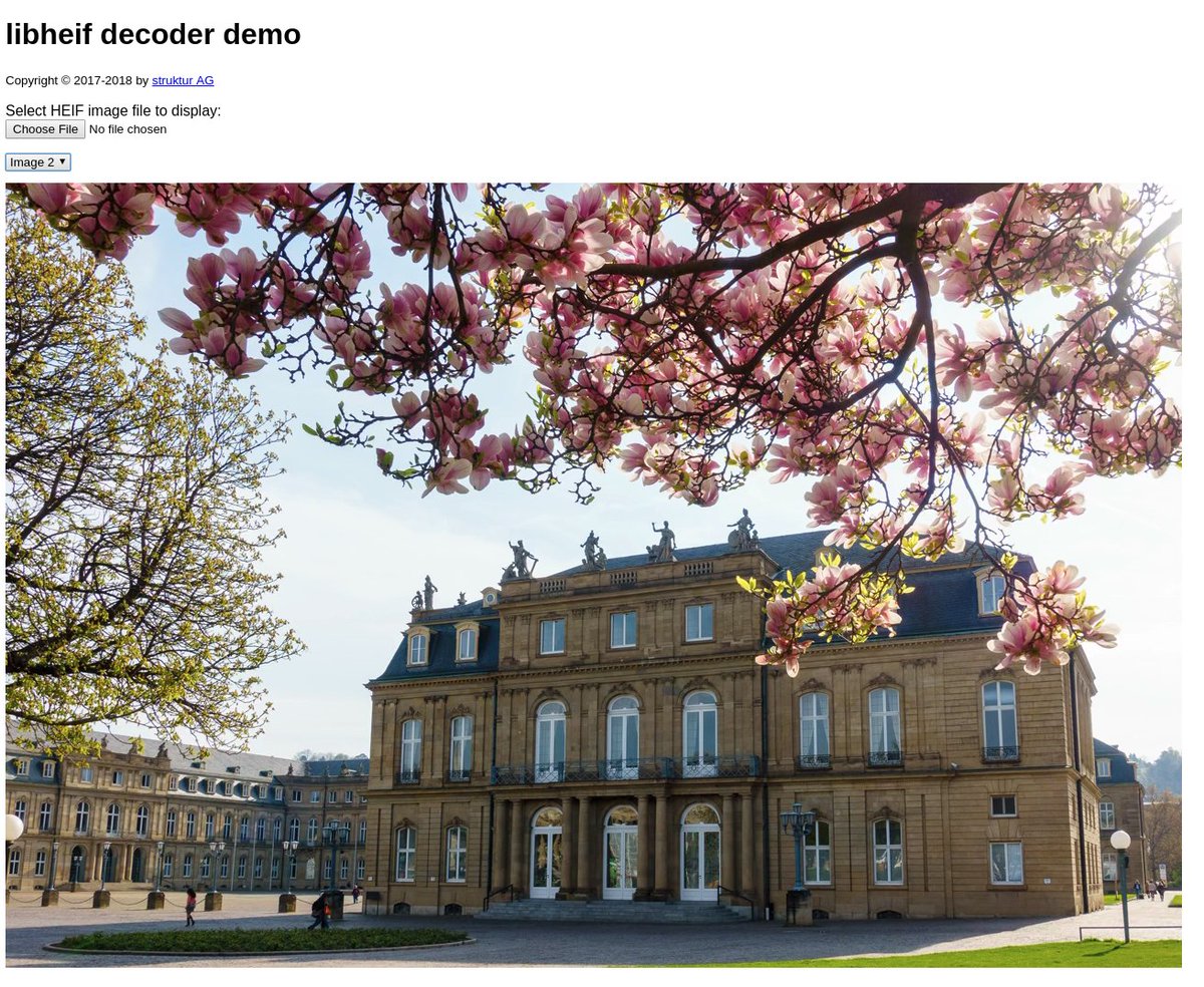 NielsMache's tweet photo. HEIF ISO/IEC 23008-12:2017 decoder #libheif new release available. Transformations, overlay and alpha-channel supported. Bugfix in JavaScript demo. Tiled #Apple .heic photos correctly displayed in the browser. 
https://t.co/YALIhNe38n
#HEIF #HEVC #opensource #isostandards https://t.co/4CNTAdrNyJ