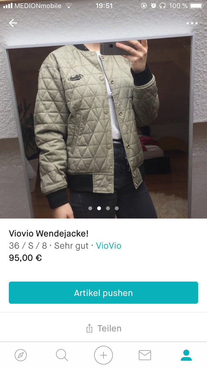 thiisiselli's tweet photo. Verkaufe meine Viovio Jacke! Bei Interesse einfach melden😇‼️               👉Kleiderkreisel: Alice.di👈 (RT wäre lieb❤️) https://t.co/pvkPNOKY1L