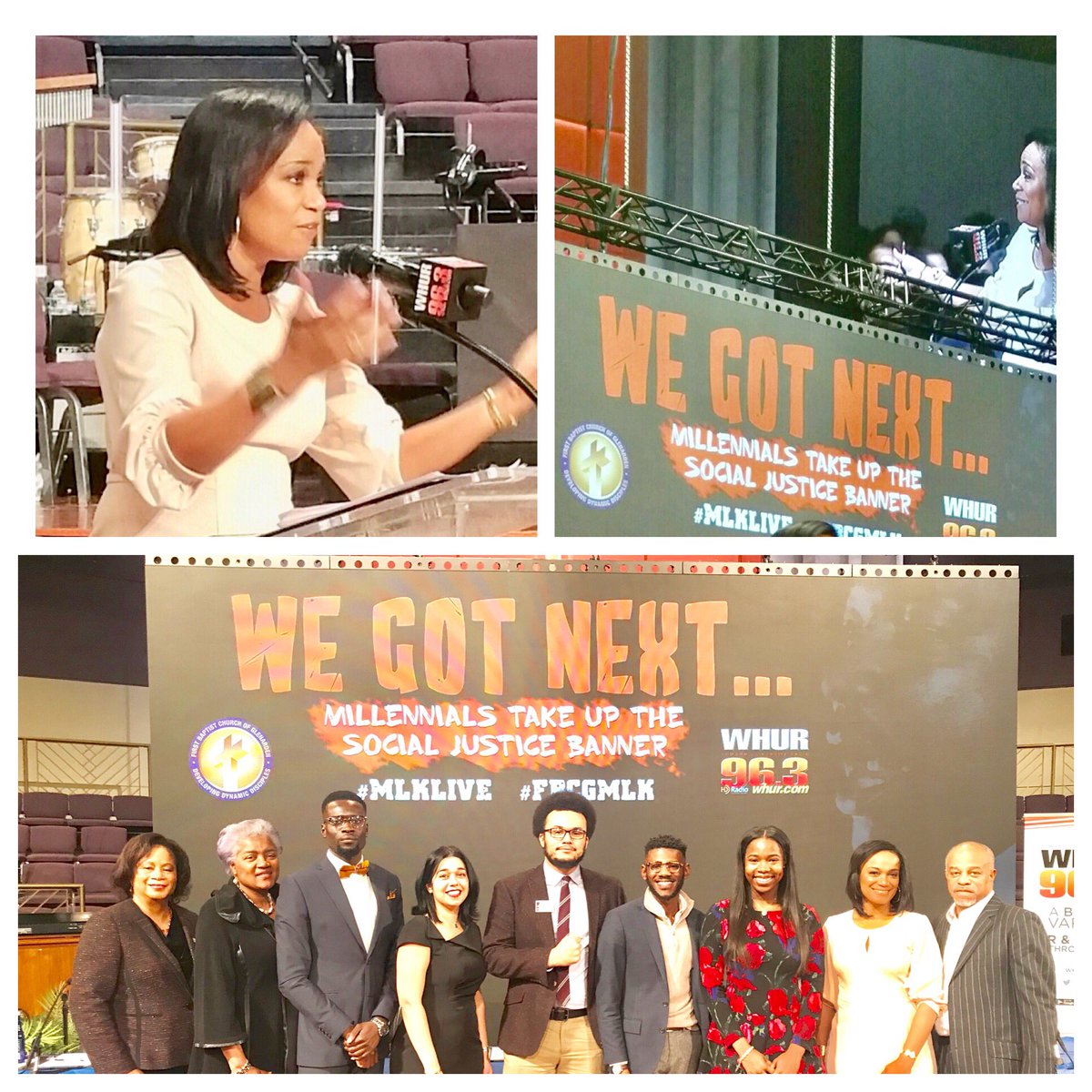 MoletteGreen's tweet photo. Inspirational discussion today with a super talented group of young activists carrying #MLKDay2018 forward. Thank you @FBCG and @WHURfm #MLKLive https://t.co/x5g1DtHSzC