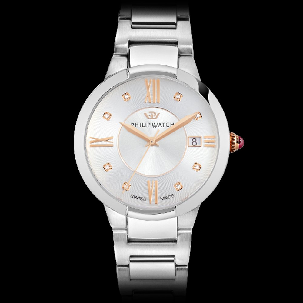 L’eleganza della semplicità del bracciale, la corona con cabochon e le finiture in oro rosa rendono il Corley un orologio glam adatto ad una donna che ama i particolari. 
bit.ly/PW_Corley_OroR… #TimelessEmotion #PhilipWatch