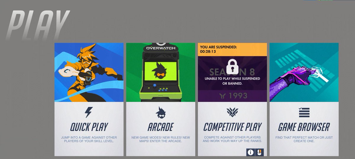 MindCraftid_YT's tweet photo. @PlayOverwatch I'm starting to get really tired of getting random 30 min bans. Are you going to do anything about it? Occurs at least once every gaming session, always after a match. https://t.co/zZVXMU4g4R