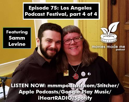 moviesmademepod's tweet photo. Hear which movie influenced @SammLevine during episode 75 from @lapodfest. It's waiting for you! #moviesmademe #podcast #sammlevine #actor #frea #crunchtime  #podcaster #kpchatshow #lapodfest #losangeles #dtla #influential #movie #film https://t.co/9AucLDz8qN