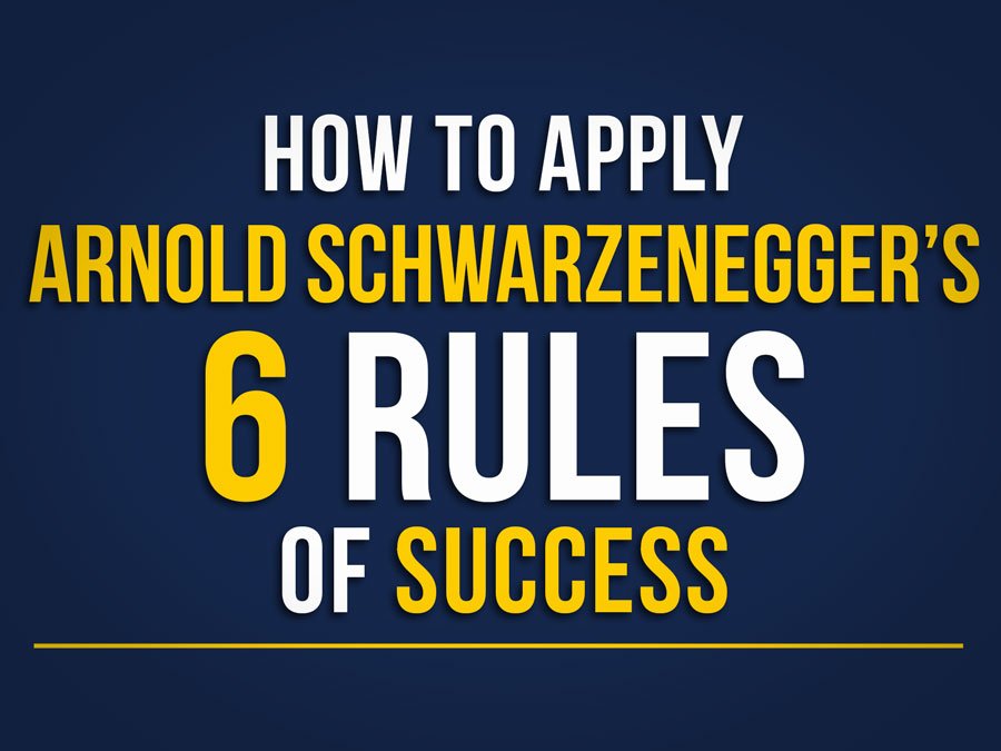 How to apply Arnold Schwarzenegger’s 6 Rules of Success: bit.ly/2tRF16V
 #MantraForSuccess #EpicLife #HeroUp #Podcast