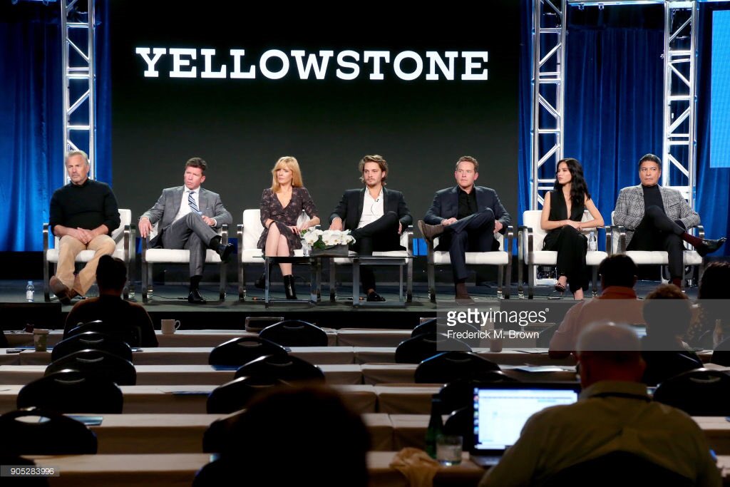 Kelly Reilly at 2018 Winter TCA Press Tour