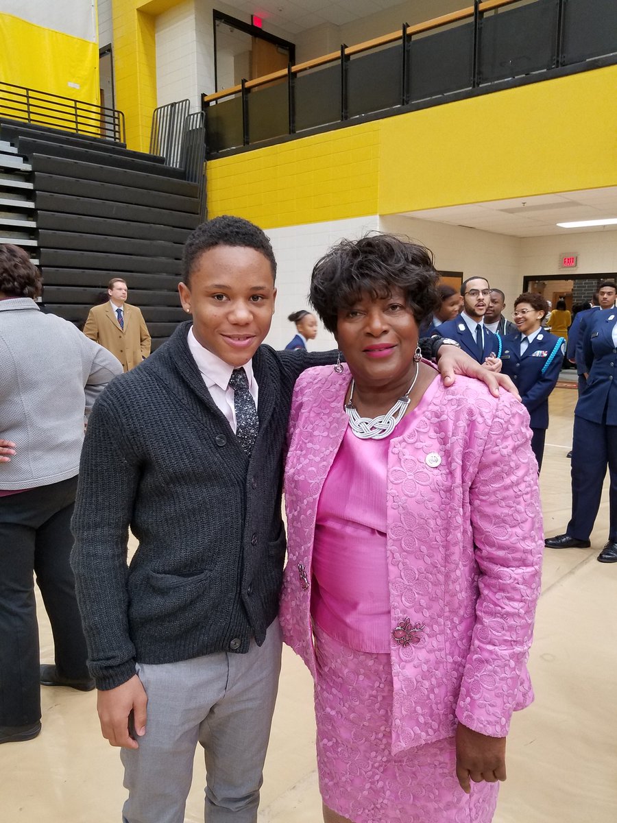 I had the pleasure to attend the 23rd Annual Rev Dr Martin Luther King, Jr. Prayer Breakfast <a href="/NorthPointHS/">NorthPointHighSchool</a> today, it was wonderful to hear Dr King's message resonate with all the speakers! <a href="/AprilDRyan/">AprilDRyan</a> @WhipHoyer @Kyle4SMOB &amp; D. Carter #MLKDay