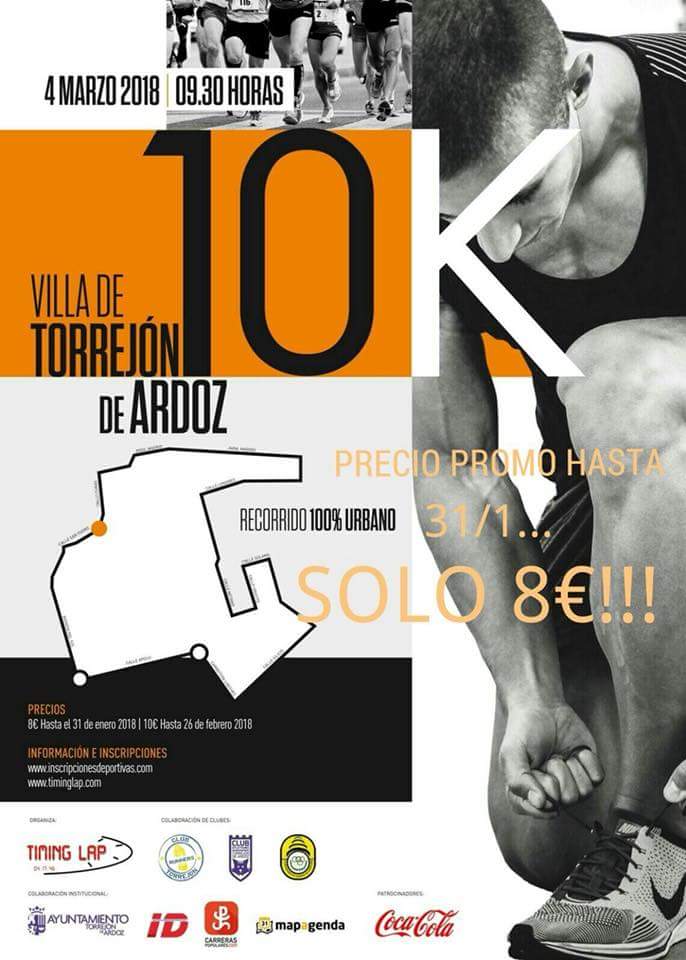 Venga a llenar las calles de Torrejón!!