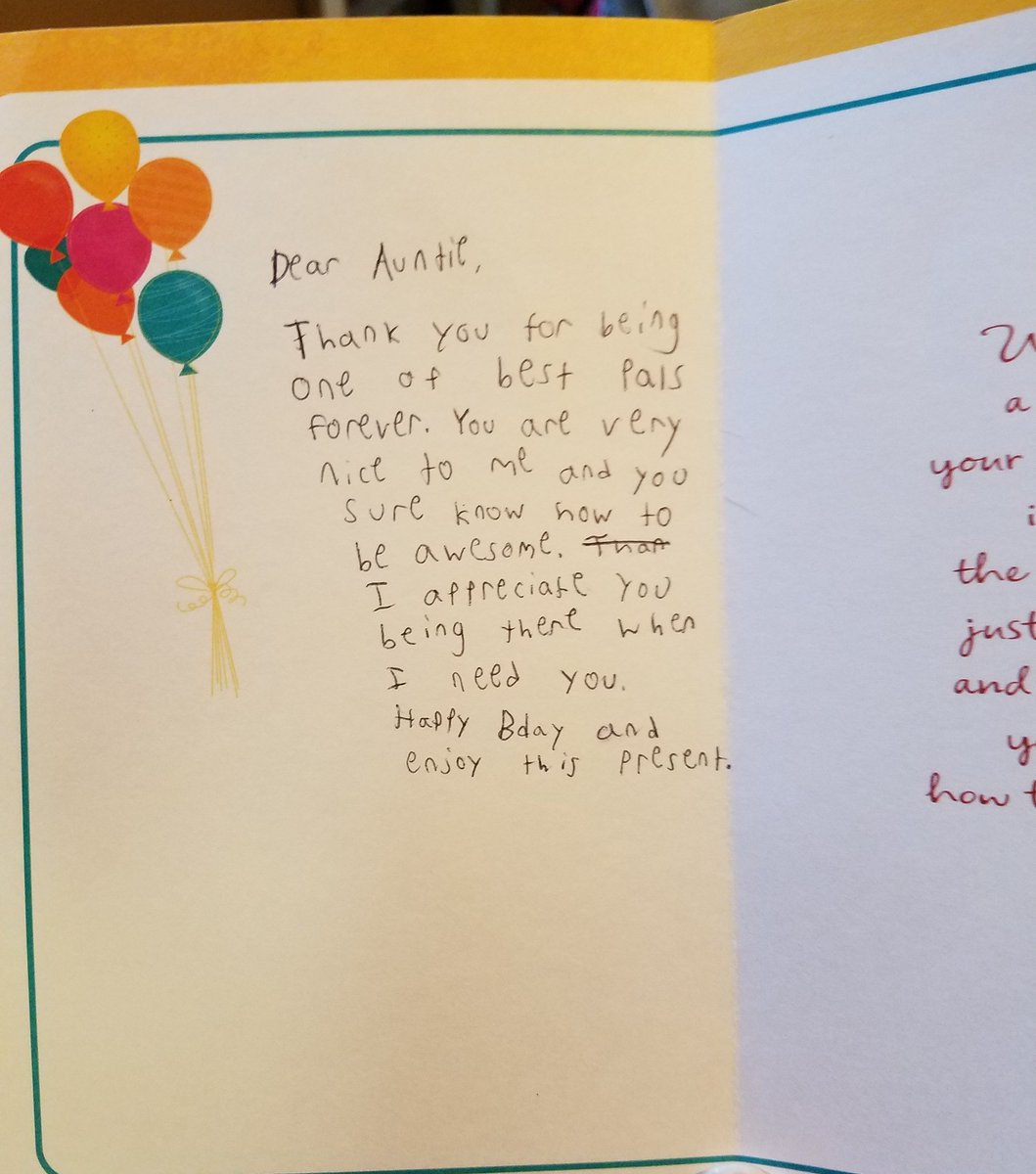 sweetlove015's tweet photo. One of my best gifts that made my day 😊❤ being a role model to the kids is all that matters to me and means the world to me cuz they always watchin'. #mynephew #theonlyboy #bearolemodel #leadbyexampletotheyouth #mylife #cantwaittobeateacher #thisiswhatmatterstomemost 😊❤ https://t.co/0Xiof2Y4ox