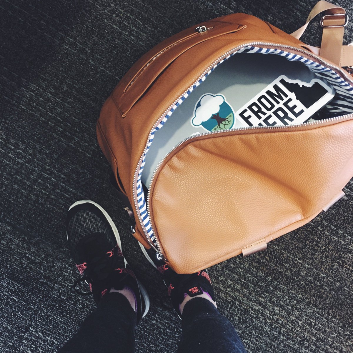 nachotalent's tweet photo. Working from the San Francisco airport today! I love a job that gives me the flexibility to travel and live life - VA @emilyafisk ✈️🎒 #liveworktravel #workfromanywhere #virtualandpersonal https://t.co/IqWzitbvqj