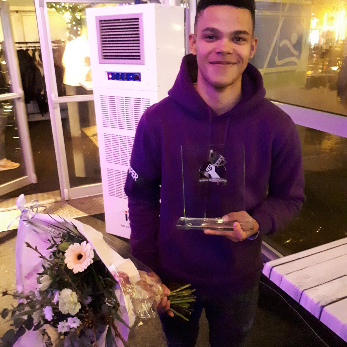 Sporttalent 2017 van Gouda: Shaquille Haverkamp! Good job buddy! <a href="/AVGouda/">AV Gouda</a> <a href="/ATR010/">ATR</a>