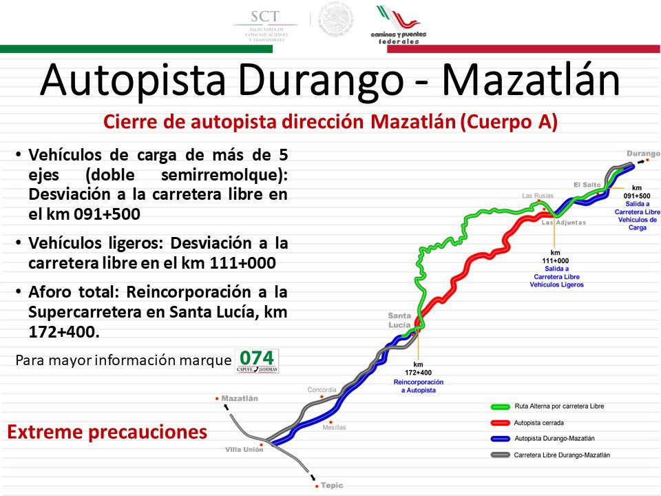 Luis_TV10's tweet image. Hasta dos meses podrían tardar los trabajos de reparación en el puente El Carrizo de la supercarretera Durango-Mazatlán, revela el titular de @SECOPEdurango, Arturo Salazas. Reporte completo a las 2:00 pm con @ZujeyLuna10 en #TiempoyEspacio @canal10durango