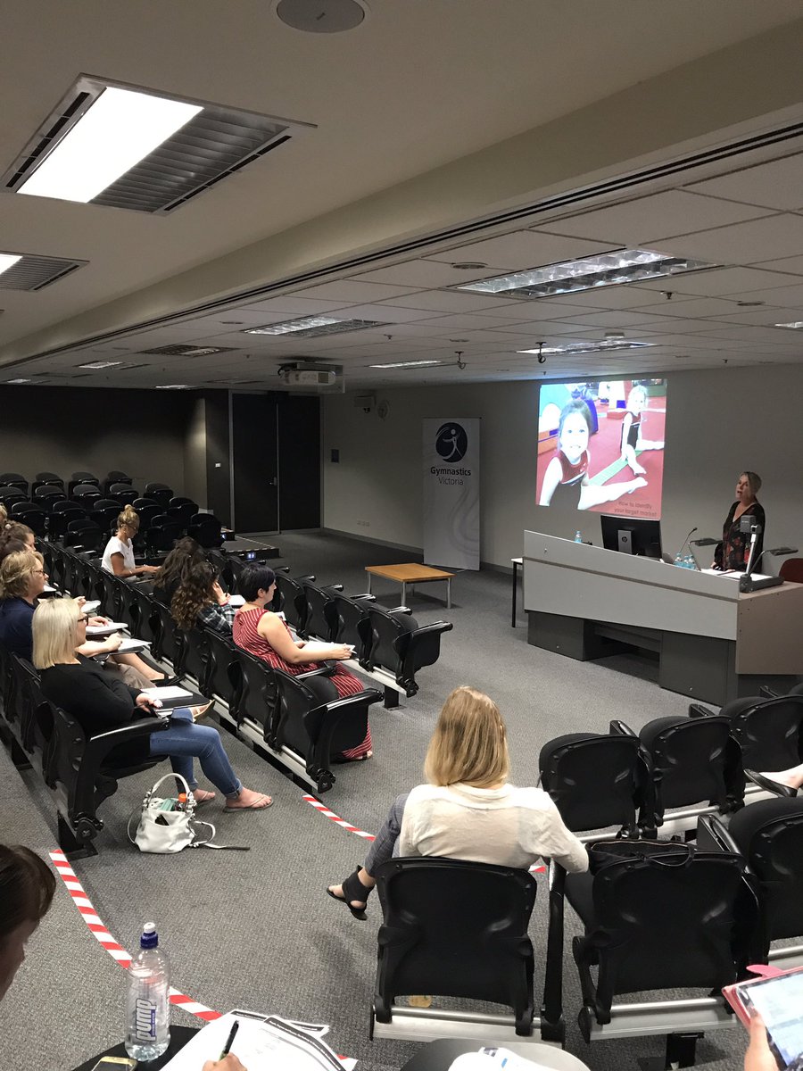 Gym_VIC's tweet photo. Great to have Lynn Ledford from Cal Elite Kids is the USA here to present at the #GVClubConference. https://t.co/BoZfTqFyxE