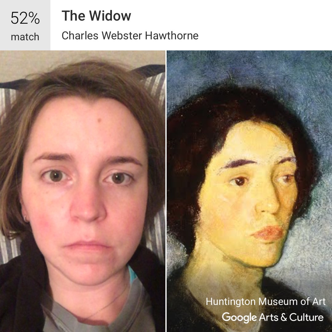 katehorton's tweet photo. Does this artwork look like me? Try with your own #selfie at https://t.co/LRp0epuCsG #GoogleArts https://t.co/LXRjCvhPAu
