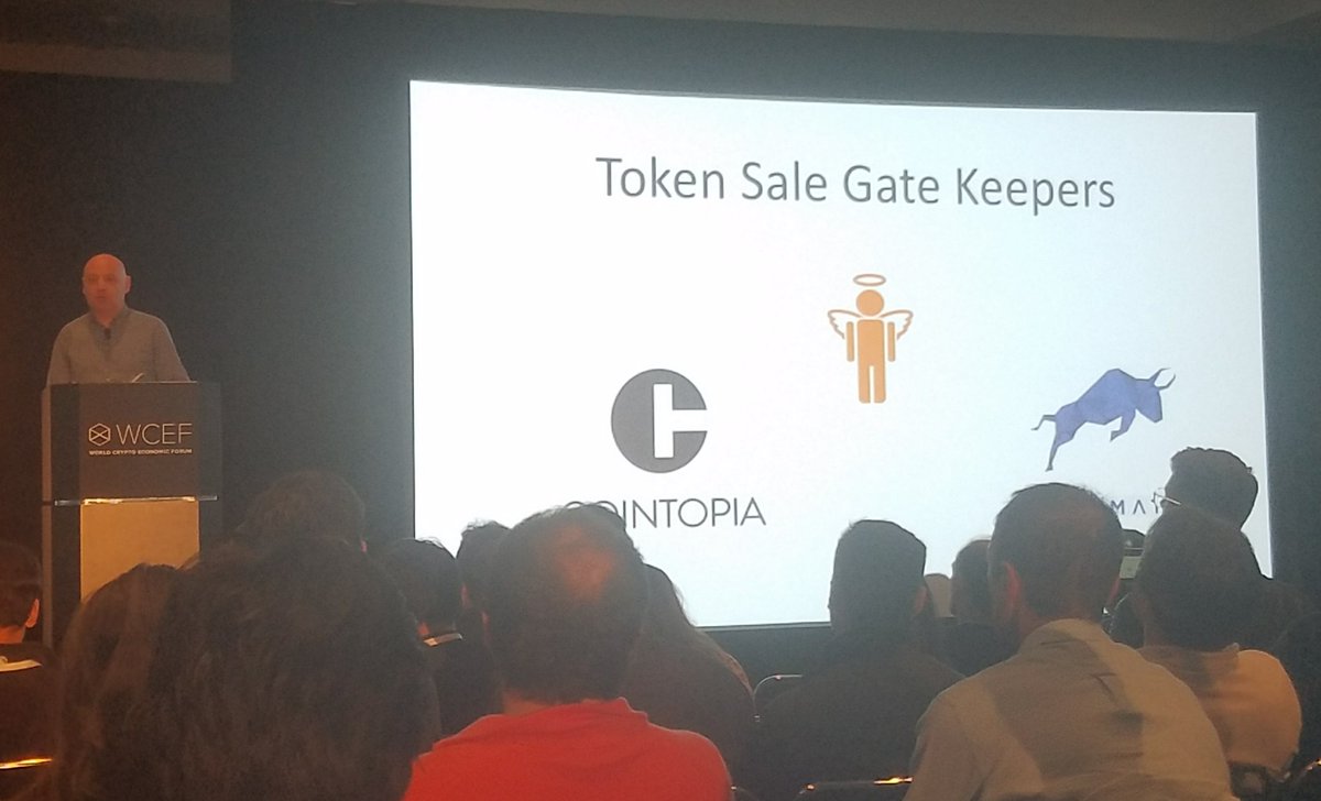 markfriedler's tweet photo. "Its story telling that's a necessary skill for successful startup teams" @gilpenchina #WCEF #Cointopia #Pryze https://t.co/xQy0f0pLH8