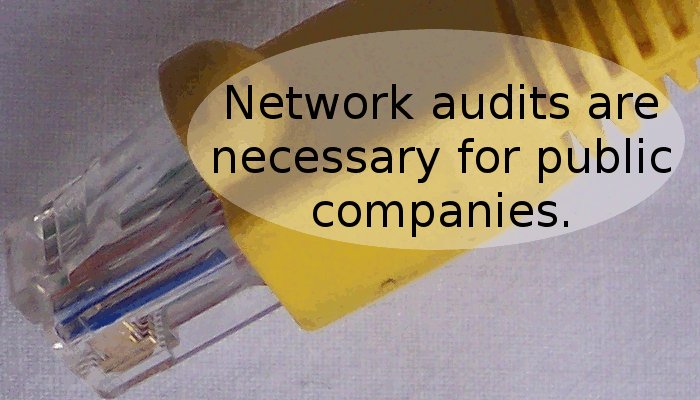 DrBKirkpatrick's tweet photo. Network audits are necessary for public companies. https://t.co/laB1NydzXD #CEO #CIO #CTO #CFO #CMO #COO #CDO #CISO #cybersecurity #cyberattack #cyberthreats #infosec #cybersecurityaudit #cybersecurityaudits https://t.co/nt9vj96XgW