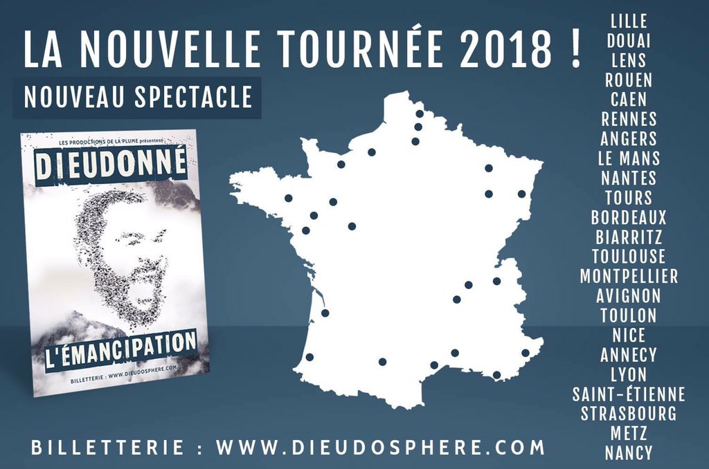 Avoir Images Dates Dieudonne Partout Spectacle Humoristique Dates Infos actualisé par