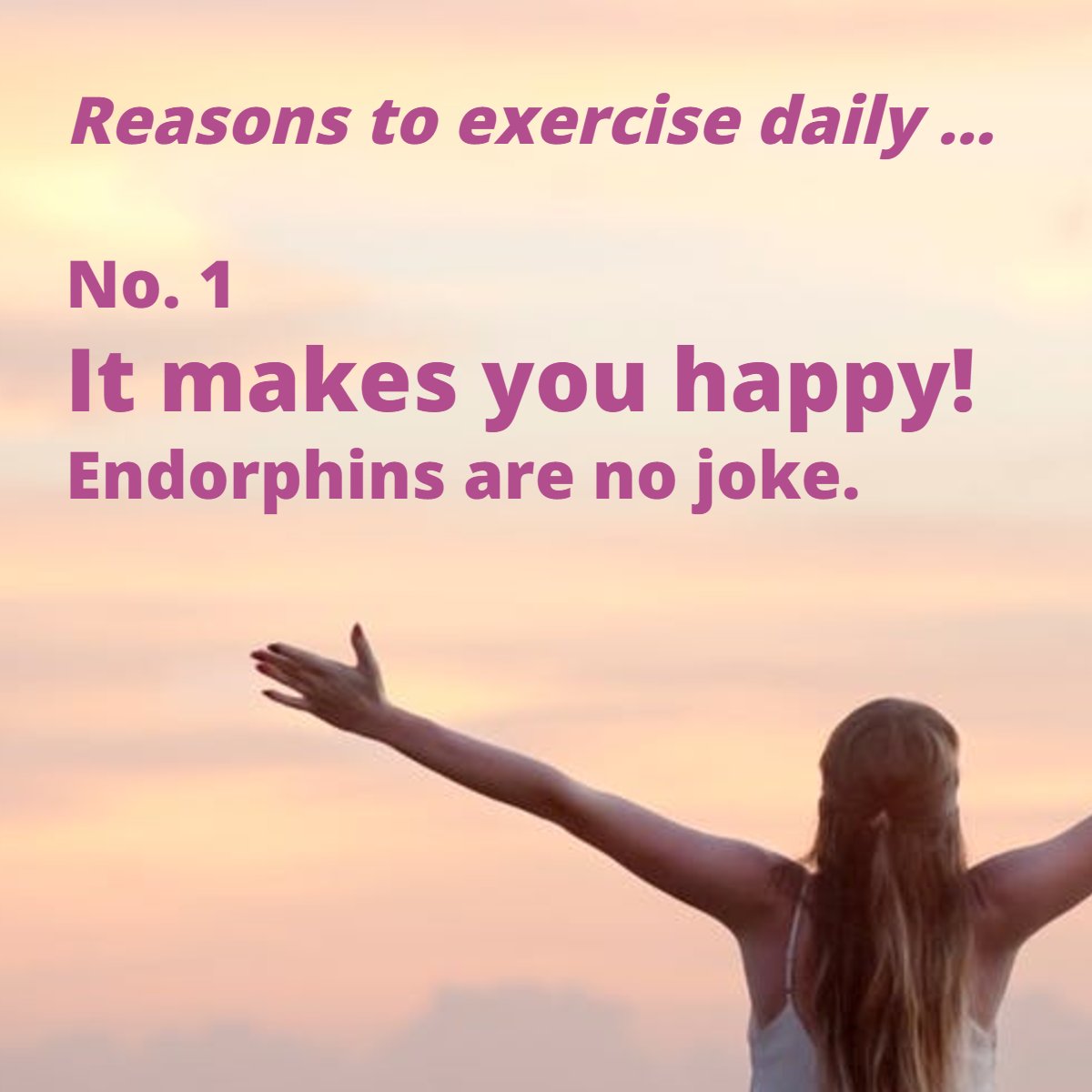 Sweat, smile, repeat.