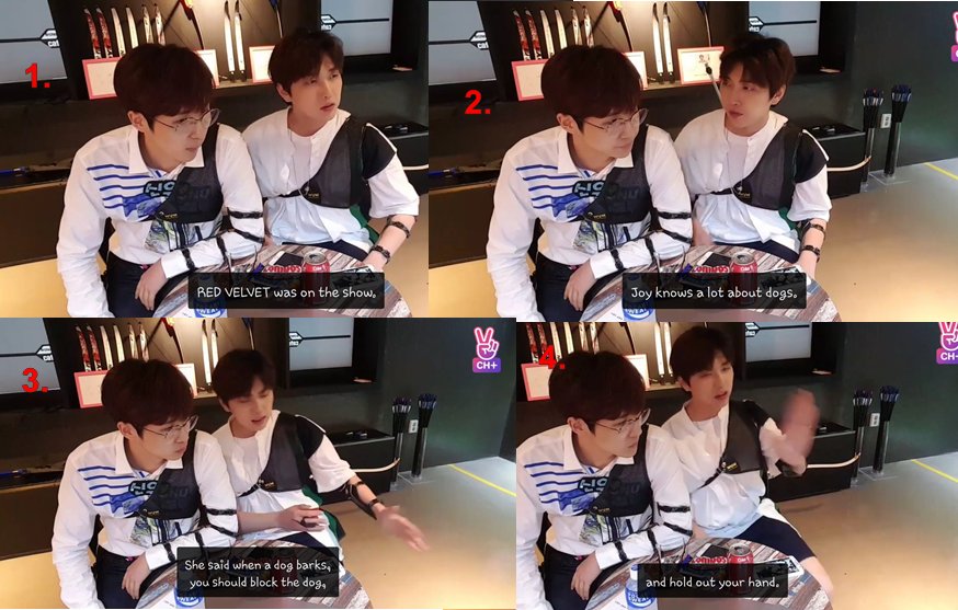 14. B1A4's Sandeul watched kb's episode with Red Velvet and talked about Joy