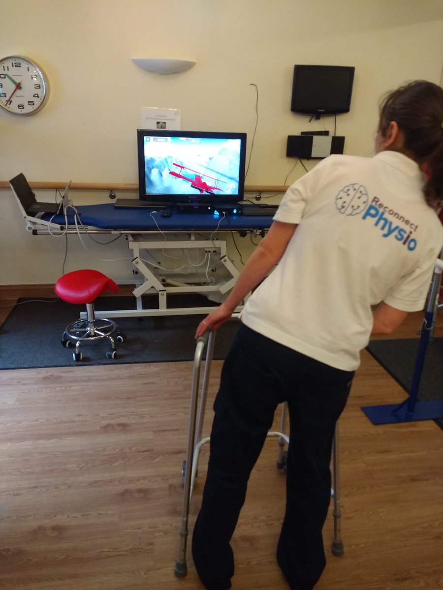 Many thanks to @imogen_keane and <a href="/NottTia/">notttia</a> for a great demo day of the #MindmotionGo. Impressed with its versatility for varying ability levels, ease to incorporate adjuncts and cognitive demands built in to the activities. A great addition to a #neurophysiotherapist's toolbox.