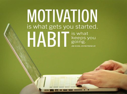 cpccstudentlife's tweet photo. Motivation is what gets you started.  Habit is what keeps you going. #motivation, #habit, #cpccstudentlife https://t.co/uaA26bUUCJ