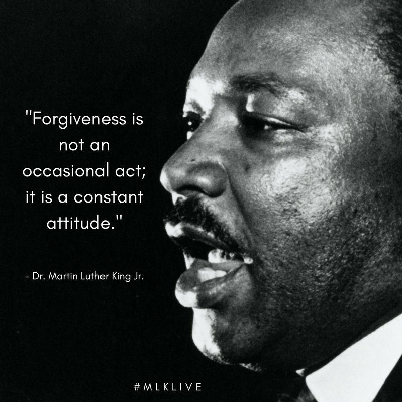 FBCG's tweet photo. "Forgiveness is not an occasional act; it is a constant attitude." - Dr. Martin Luther King Jr. #FBCGLive #MLKLive https://t.co/FktBIdDn1q