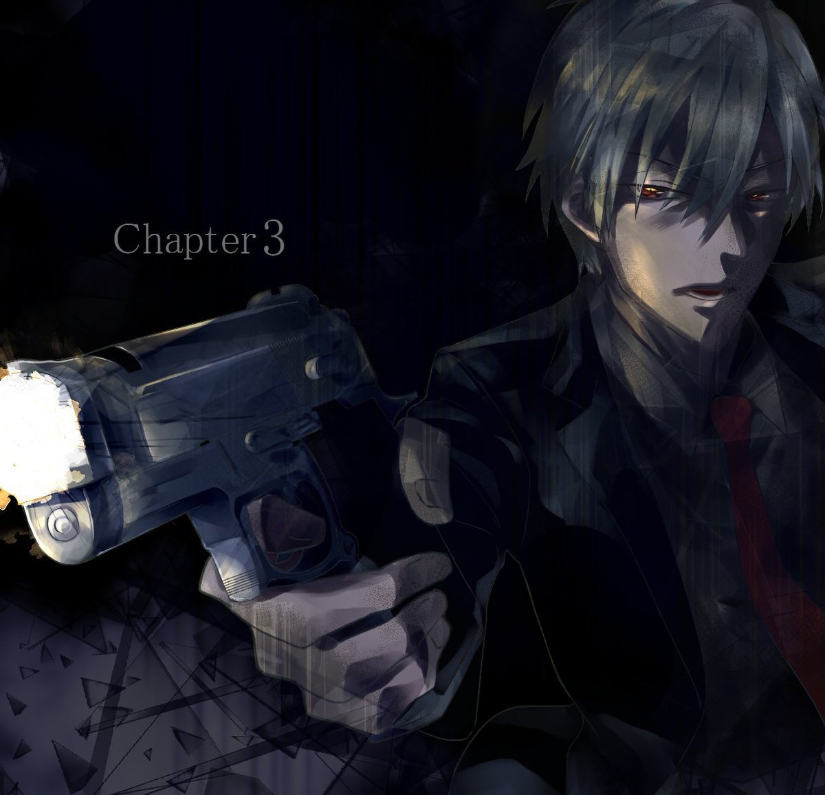 蒼斑咲 キヨが怪異症候群の実況を始めた記念に描いた Chapter3のあたり フリーホラーゲーム ゲーム実況 怪異症候群 氷室等 蒼斑咲 キヨが怪異症候群の実況を始めた記念に描いた Chapter3のあたり フリーホラーゲーム ゲーム実況 怪異症候群 氷室等