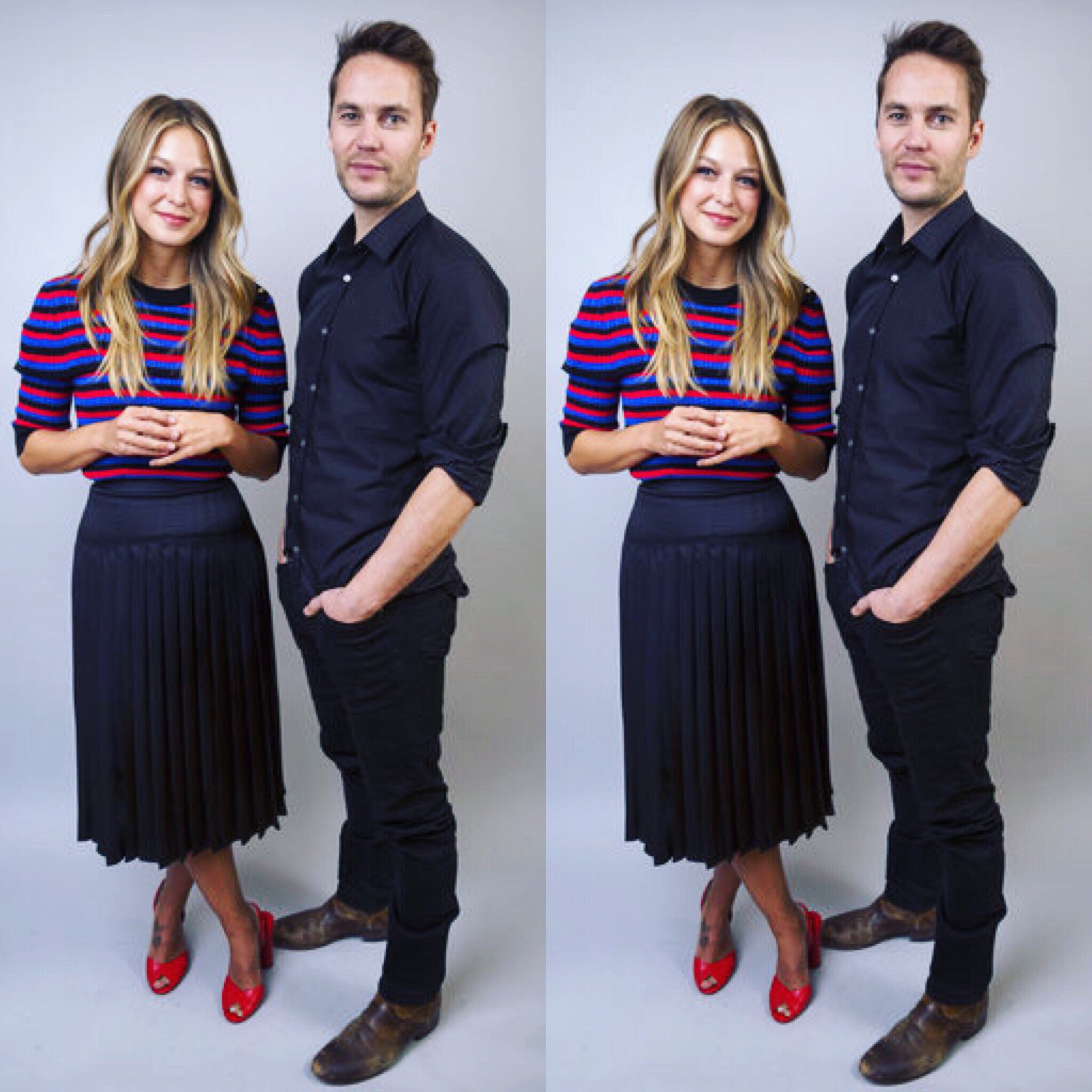 X 上的yourdailyKitsch:「Taylor Kitsch and Melissa Benoist doing