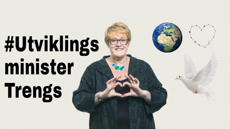 #utviklingsministertrengs <a href="/erna_solberg/">Erna Solberg</a> <a href="/Trinesg/">Trine Skei Grande</a>