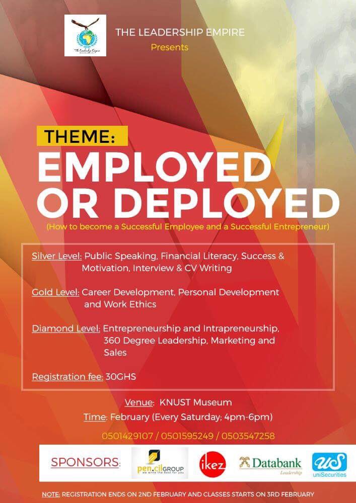 Something Inside so Strong💪🏾...
EMPLOYED OR DEPLOYED is on 🙌🏾..
Call to register today✅

#HustlersAmbition #WinnersMentality #SomeDayWinners #ProvokeGeneration #Here2Inspire #Entrepreneur  #WontStop #Success #Hustle #Passion #Dreams #Focus #DontStop ThinkBig #Inspire