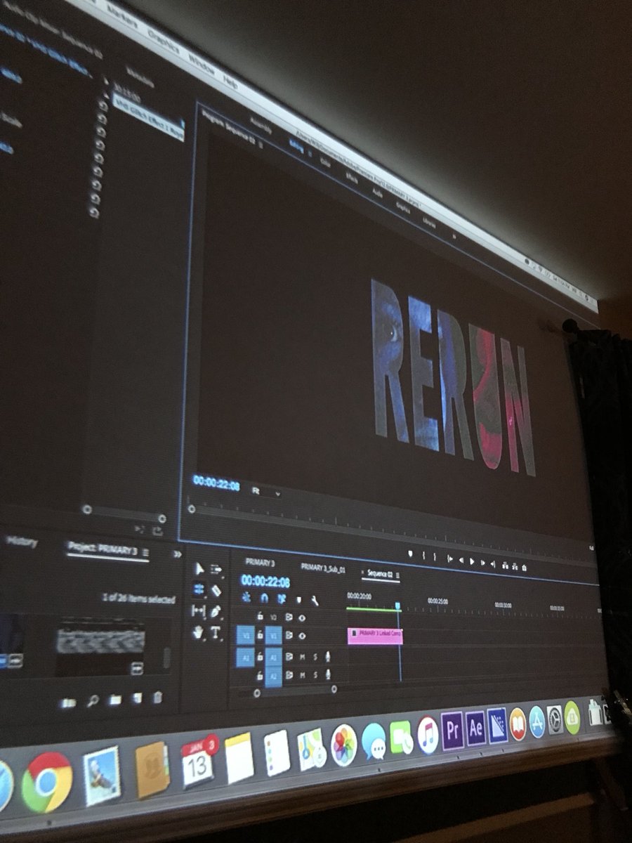 THTSFNTSTCFILMS's tweet photo. Behind the scenes of our #RERUN teaser trailer. #WeAreSoCool #Projector https://t.co/2YY9dPwk1Q