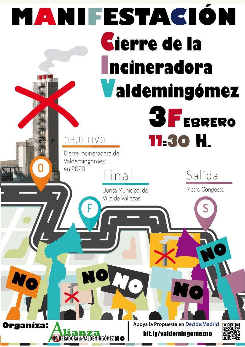 Si_Residuos_0's tweet photo. Nos sumamos a esta jornada de lucha por la dignidad del SUR. Por el #CierreIncinera2020 de #Valdemingomez.  Por #Residuos0 en toda la CAM.  Incumple sus compromisos @AhoraMadrid e incumple @SomosAlcala con #NoMacrovertedero en #Loeches. 

¡La lucha es el único camino! https://t.co/wJcLUCZw2X