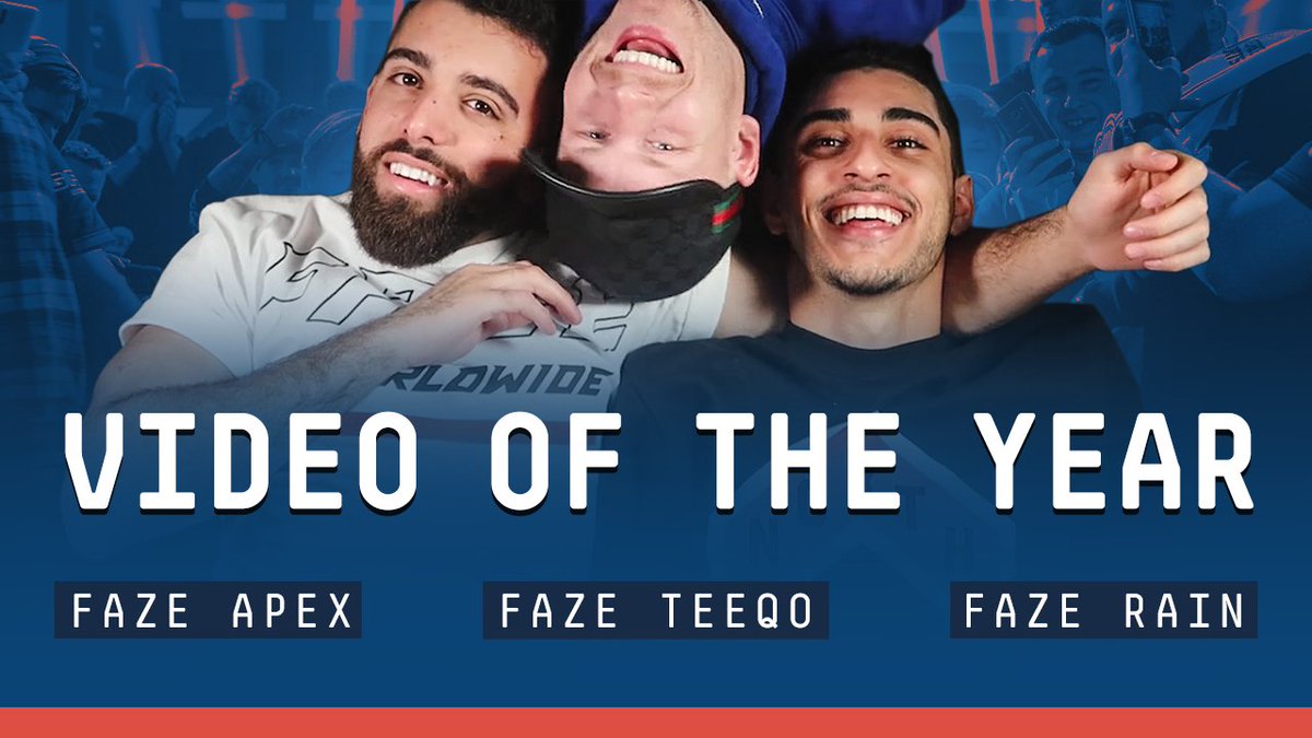 FaZeClan's tweet image. Today's 2018 #FaZeAwards🏆 Show just went live unveilling our Video of the Year Nominees! Check it out &amp;amp; come back here in 30 MINUTES to Vote.

📺: youtube.com/watch?v=JcRt8g…