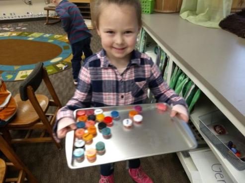 DeKalbELC's tweet image. Preschool is so much more than crayons. Look at these children making their own lip balm. Learning happens when children are engaged and there’s a use for what they’d made. SMOOCH! #IHadNoIdea