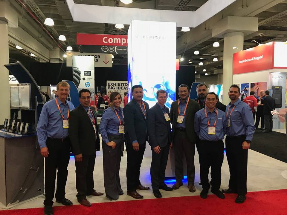 UnitechAmerica's tweet photo. Got the barcoding blues? Let one of our @UnitechAmerica reps in blue help! We're at booth #753 at #NRF2018.
#unitech #barcodescanners #NRF #NRF18 #mobilecomputers #RFID #pocketscanners #rugged #barcodingfordays https://t.co/4AmU8j8Fie