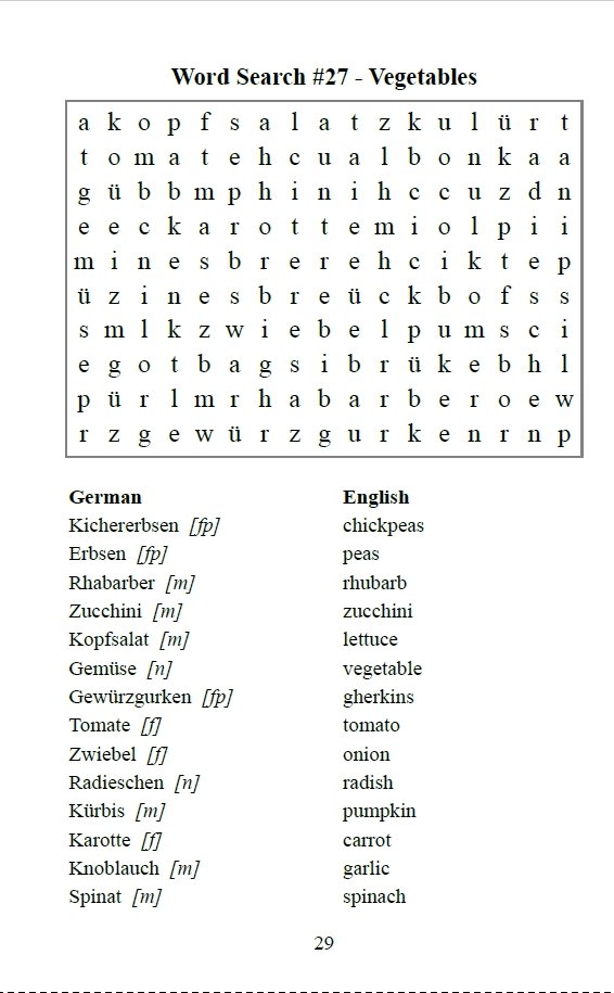 Scriveremo Publishing German Pocket Puzzles The Basics Volume 1 Scriveremo German Pocketpuzzles T Co J6zgxoj7yk