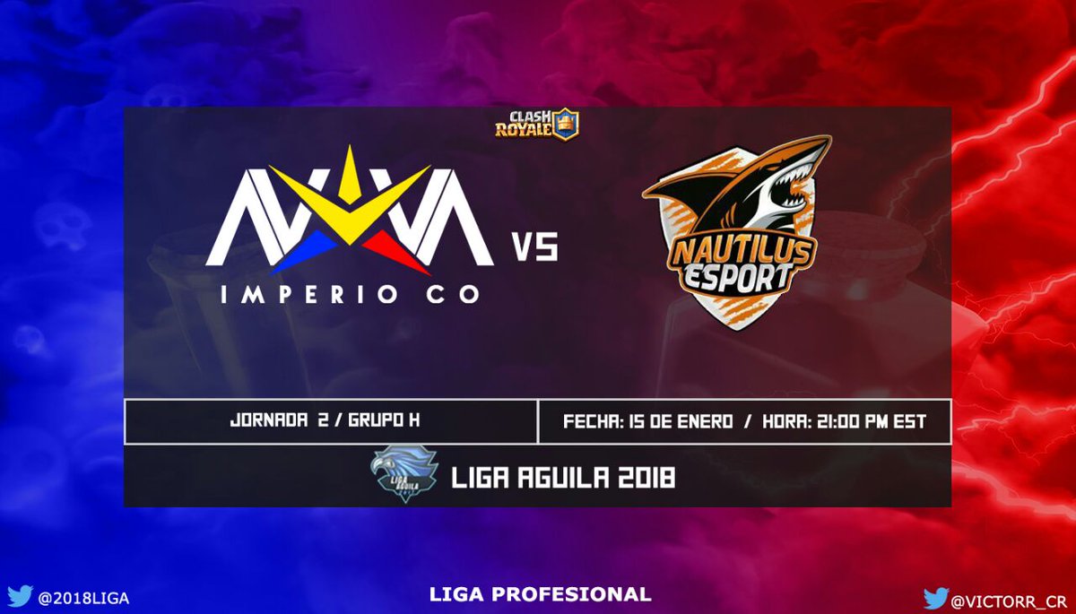 En pocas horas tendremos el duelo de estos dos grandes equipos colombianos @NovaImperio_Col  vs @NautilusCR  ¿quien se llevará 3 primeros puntos? Un grupo H muy difícil