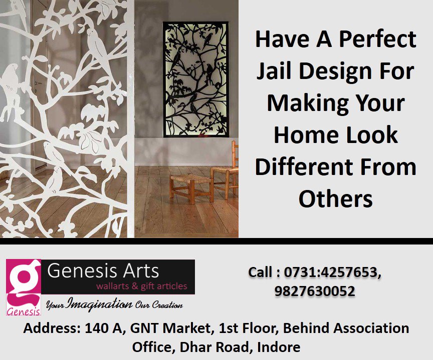 genesisartwork's tweet photo. Have A Perfect Jail Design For Making Your Home Look Different From Others
Visit- https://t.co/Dpz2dlXoeV
Call : 0731:4257653, 88716-53852
#architect #interiors #2DCUTTING • #JAALICUTTING • #CARVING • #2DENGRAVING • #3DENGRAVING • https://t.co/YhTeFmsr4F
