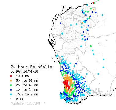 GavinGallagher1's tweet photo. Perth's 24 hour rainfall total looks like Aboriginal Art.
#PerthRain #PerthWeather #Perth #perthnews 
@weather_wa @TheWAWG https://t.co/x3tKHBijp9