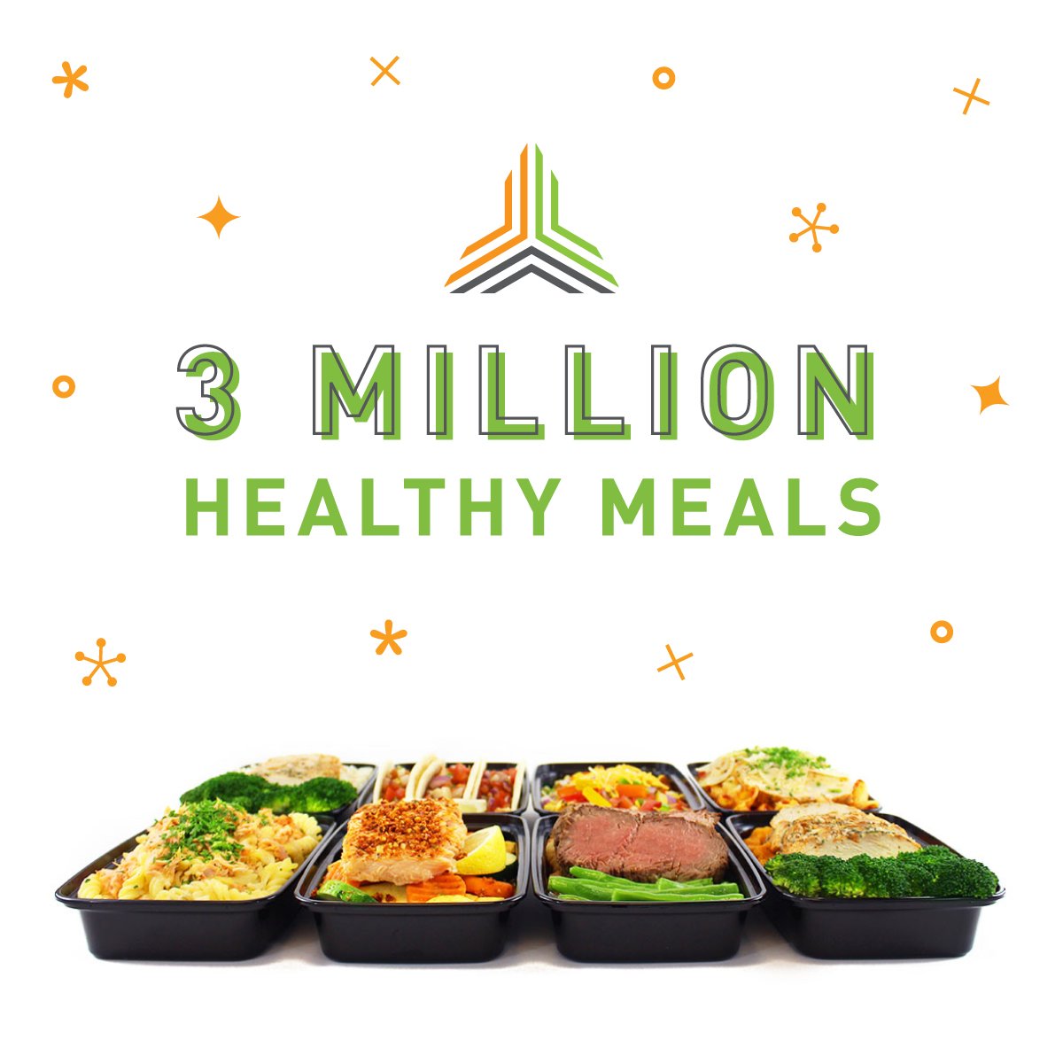 EatFitGo's tweet photo. Today we made our 3 millionth healthy meal! Thanks for your support in our efforts to make America a healthier place. https://t.co/JbxJ3Ho6LQ