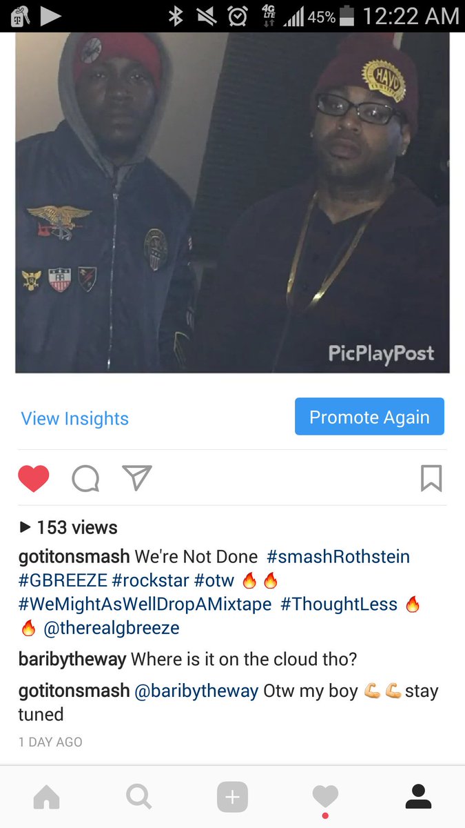 GOT_it_on_SMASH's tweet photo. They want that new #smashRothstein #GBreeze #plugluv #rockstar but you gotta wait 4 that 🔥🔥🔥 @therealgbreeze https://t.co/yjs28HE0S9