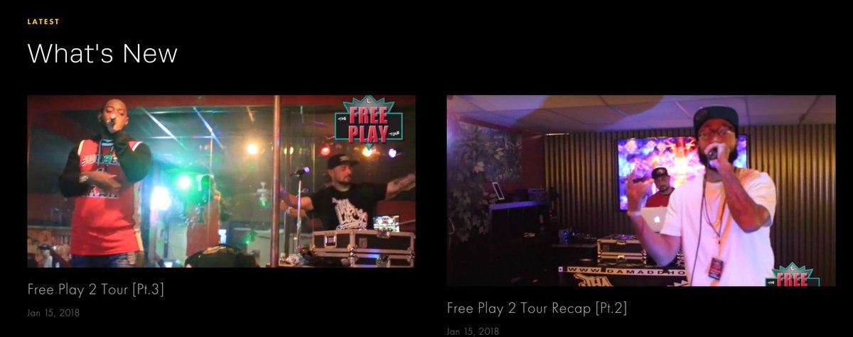 TroyLLF's tweet photo. https://t.co/ilpqVGwvIC
Check out The Recap Videos from the #FreePlayTour https://t.co/PXXFJMBJEv