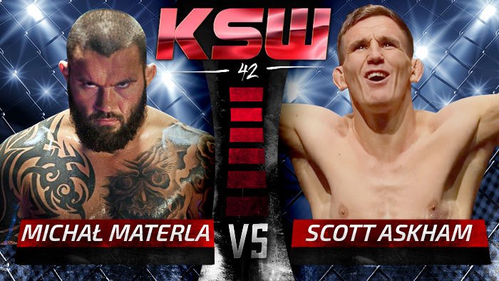 MMARocksPL's tweet photo. Michał Materla vs. Scott Askham na KSW 42 w Łodzi! https://t.co/tKTdaKLuNk https://t.co/SE8rhQdZA8