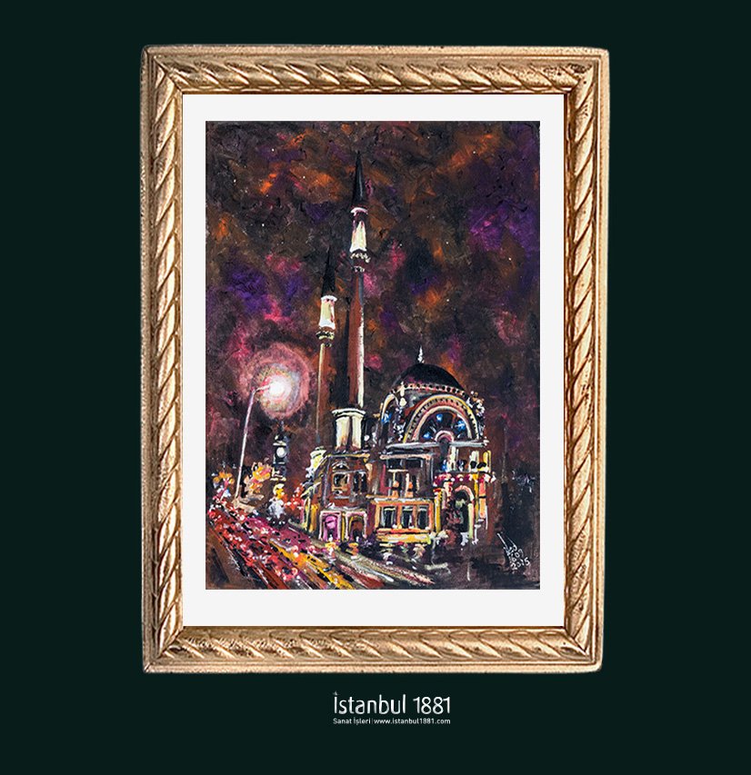 istanbul_1881's tweet photo. Dolmabahçe Cami Winter Night Time Ned Pamphilon'un bir başka orijinal tablosu, 50cmx70cm Acrylic. #istanbul1881 #nedpamphilon #tablo #orijinaltablo #sanateseri #art #artist #artdealer #artlover https://t.co/QNo5BJm8mK