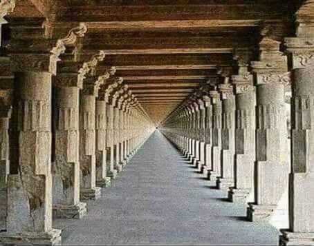 kumarnandaj's tweet photo. Where else in the whole world can we find this type of well metricalised Poetry sung in to perfection on rock. 
1212 pillars meet in one point. Built by legendry Bharatiya Engineers 1740 yrs ago at Rameswaram Temple. https://t.co/FhcsmfDAjK