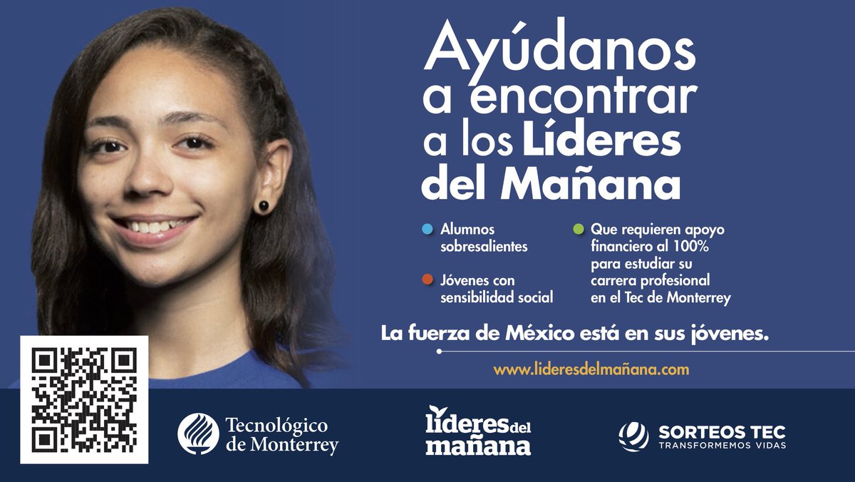 TECcampusSON's tweet photo. Con un RT nos apoyas en la búsqueda de la próxima generación de #LíderesdelMañana! Ingresa a https://t.co/uHme9Zi0eo y conoce la beca que cubre el 100% de colegiatura en el Tec. https://t.co/UtV8CXcNHs