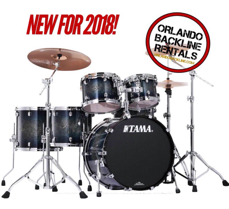 OBackline's tweet photo. TAMA PS52LSSIB Starclassic Performer Bubinga &amp; Birch 5 Piece Shell Kit (Smoky Indigo Burst) @TAMAofficial https://t.co/W9Fd3cd6Z8