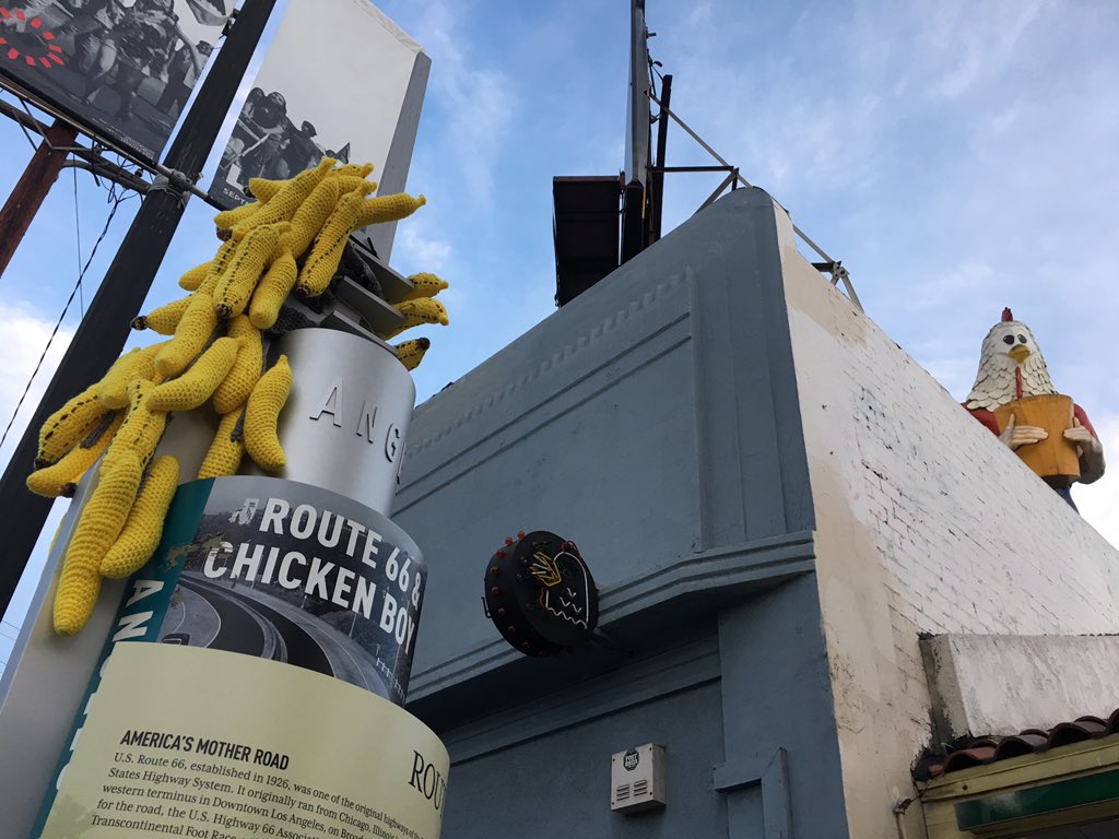 Yarn Bananas &amp; Chicken Boy