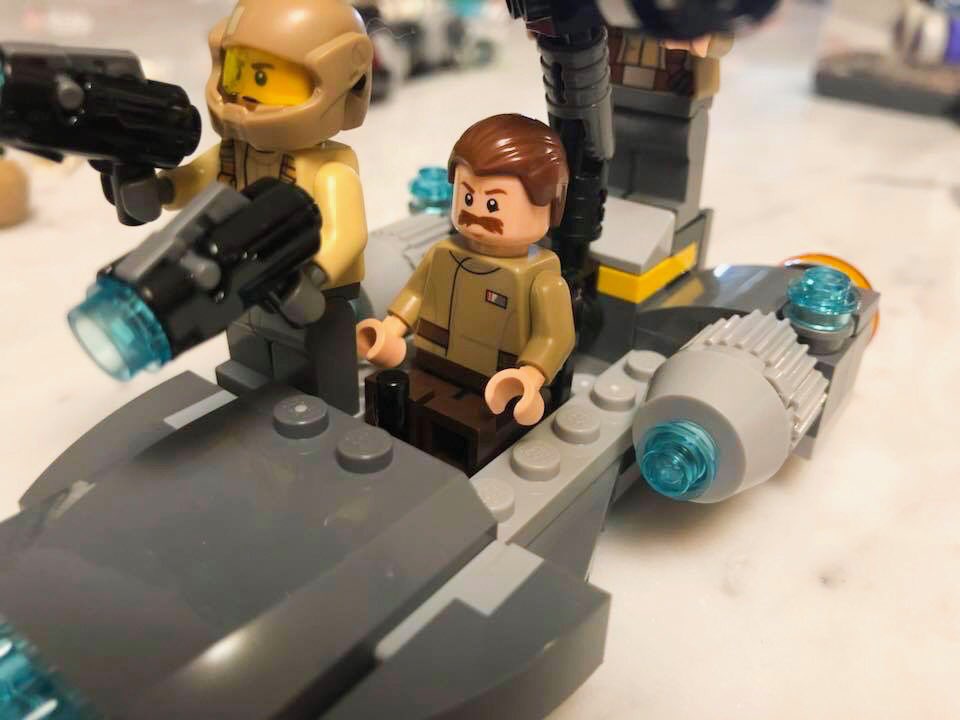one4therode's tweet photo. Hey @Nick_Offerman why did my LEGO Star Wars set come with a Ron Swanson?? https://t.co/jVPK1ZLkgW