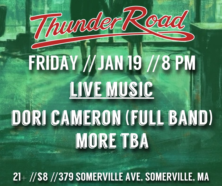 Dori_Cameron's tweet photo. ✨FRIDAY in BOSTON!!✨ Come out to Thunder Road for a guaranteed great night!! The sound here is awesome and the band and I are ready to rock out for you! See you there 🎸⭐️🎙🎤 #thunderroad #bostonma #somervillema #livemusic #rockmusic #fendermustang #violentmuse #doricameron https://t.co/cWqFZAVa2m